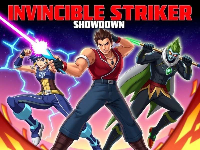 Invincible Striker Showdown Game Cover